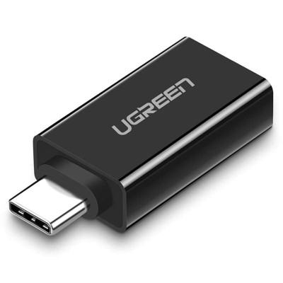 Adaptor OTG USB la Type-C Ugreen, 5Gbps, negru, 20808 - 1 Adaptor OTG USB la Type-C Ugreen, 5Gbps, negru, 20808 - 1