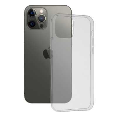 Husa pentru iPhone 12 Pro Max - Techsuit Clear Silicone - Transparent - 1