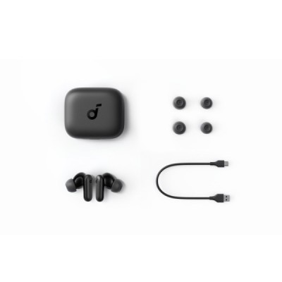 Casti Bluetooth TWS, Noise Cancelling, Touch Control, IP54 - Anker SoundCore P30i (A3959321) - White