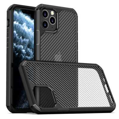 Husa pentru iPhone 11 Pro - Techsuit CarbonFuse - Black - 1