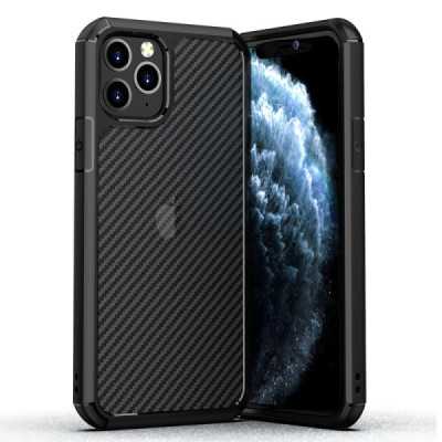 Husa pentru iPhone 11 Pro - Techsuit CarbonFuse - Black - 2