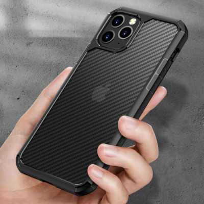 Husa pentru iPhone 11 Pro - Techsuit CarbonFuse - Black - 3