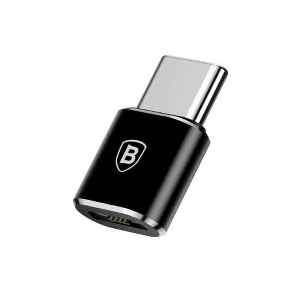 Convertor, adaptor OTG Micro-USB la Type-C, 2.4A Baseus, CAMOTG-01