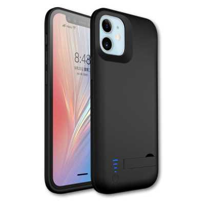 Husa pentru iPhone 12 / 12 Pro cu Baterie de 5000mAh - Techsuit Power Pro - Black - 1