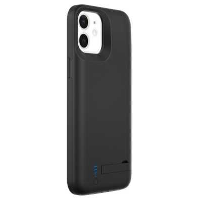 Husa pentru iPhone 12 / 12 Pro cu Baterie de 5000mAh - Techsuit Power Pro - Black - 3