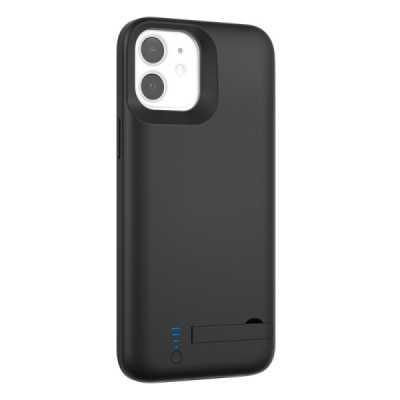 Husa pentru iPhone 12 / 12 Pro cu Baterie de 5000mAh - Techsuit Power Pro - Black - 5