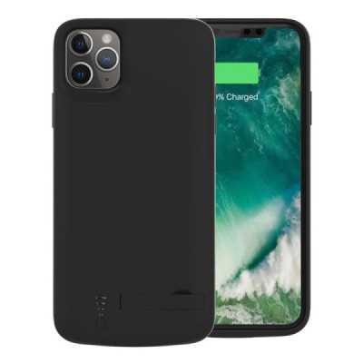 Husa pentru iPhone 11 Pro Max cu Baterie de 6000mAh - Techsuit Power Pro - Black - 6