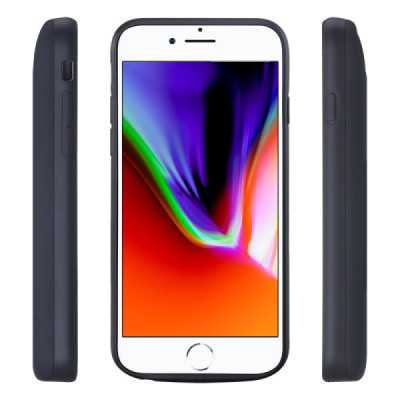 Husa pentru iPhone 6 / 6s / 7 / 8 / SE 2020 / SE 2022 cu Baterie de 5500mAh - Techsuit Power Pro - Black - 4