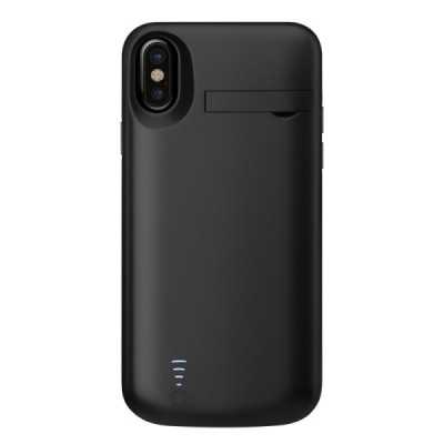 Husa pentru iPhone X / XS cu Baterie de 5000mAh - Techsuit Power Pro - Black - 1