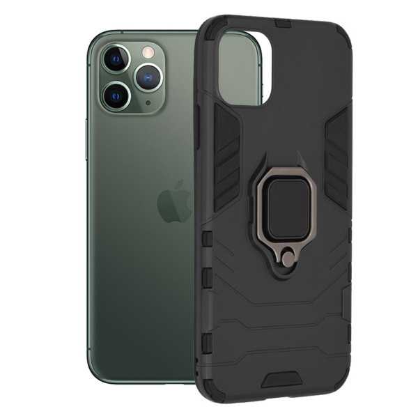 Husa pentru iPhone 11 Pro Max - Techsuit Silicone Shield - Black