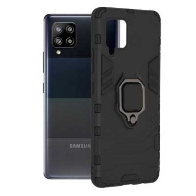 Husa pentru Samsung Galaxy A42 5G - Techsuit Silicone Shield - Black - 1