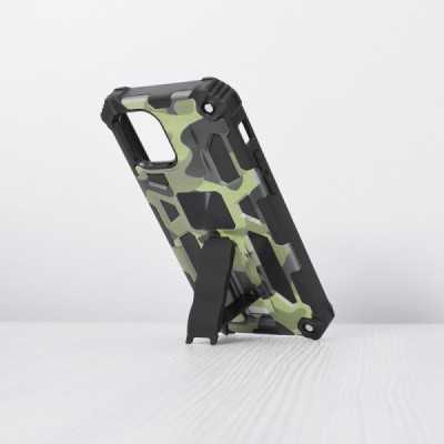 Husa pentru iPhone 12 mini - Techsuit Blazor Series - Camo Lime - 3