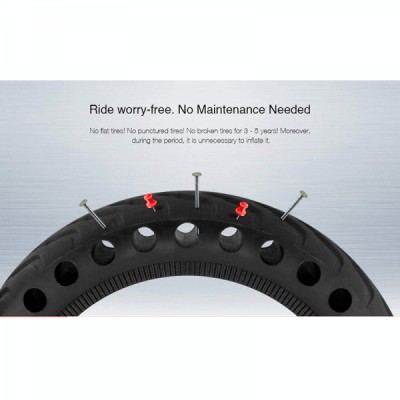 Cauciuc plin antiexplozie pentru trotineta electrica Xiaomi (8 1/2X2) - 3 Cauciuc plin antiexplozie pentru trotineta electrica Xiaomi (8 1/2X2) - 3