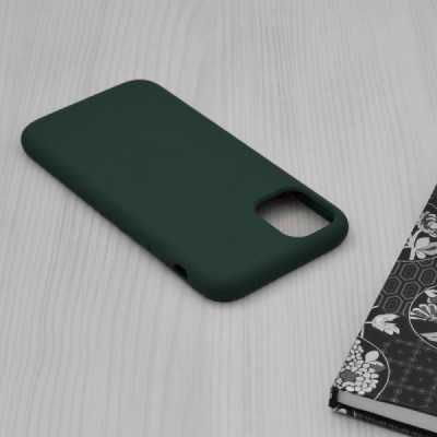 Husa pentru iPhone 11 - Techsuit Soft Edge Silicone - Dark Green - 4