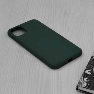 Husa pentru iPhone 11 - Techsuit Soft Edge Silicone - Dark Green - 5