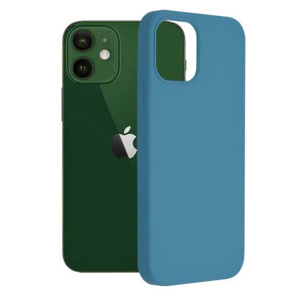 Husa pentru iPhone 12 / 12 Pro - Techsuit Soft Edge Silicone - Denim Blue