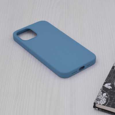 Husa pentru iPhone 12 / 12 Pro - Techsuit Soft Edge Silicone - Denim Blue - 5