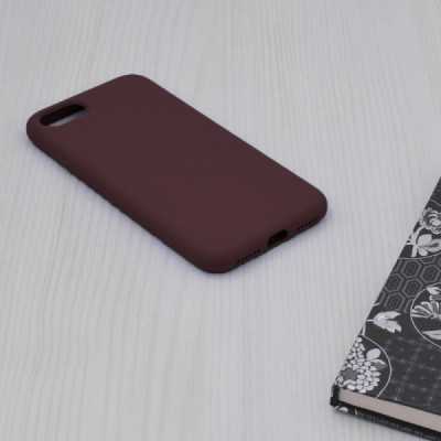 Husa pentru iPhone 7 / 8 / SE 2, SE 2020 / SE 3, SE 2022 - Techsuit Soft Edge Silicone - Plum Violet - 4