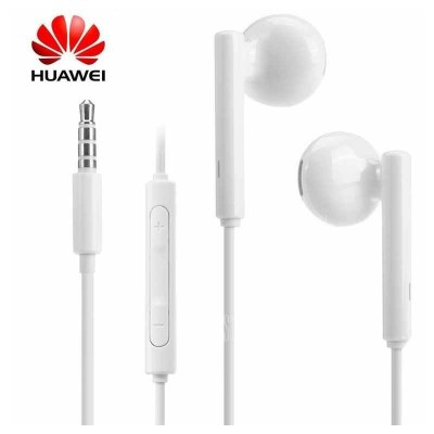 Casti Huawei AM115 cu fir Jack si microfon in ear, bulk, alb - 2