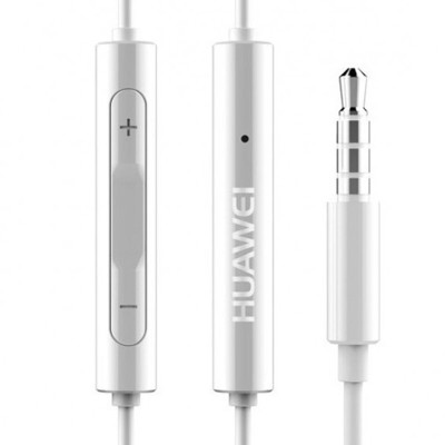 Casti Huawei AM115 cu fir Jack si microfon in ear, bulk, alb - 6