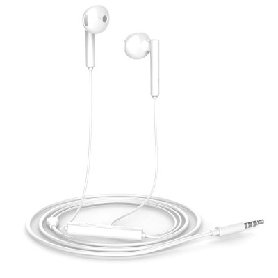 Casti Huawei AM115 cu fir Jack si microfon in ear, bulk, alb - 4
