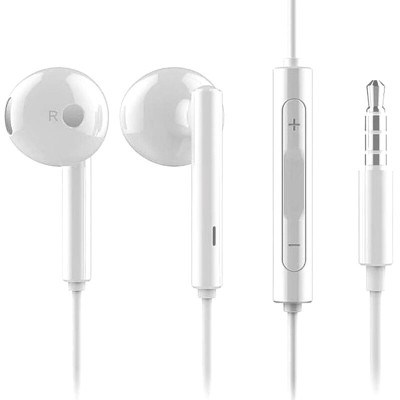 Casti Huawei AM115 cu fir Jack si microfon in ear, bulk, alb - 7