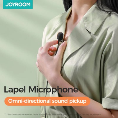 Microfon lavaliera JoyRoom, cu cablu Jack 2m, JR-LM1, negru - 7 Microfon lavaliera JoyRoom, cu cablu Jack 2m, JR-LM1, negru - 7