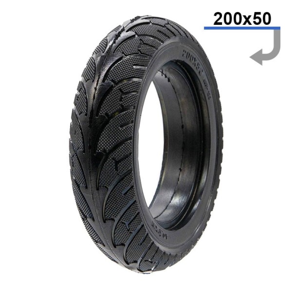Cauciuc plin antiexplozie trotineta electrica 8 inch (200 x 50) - ETWOW
