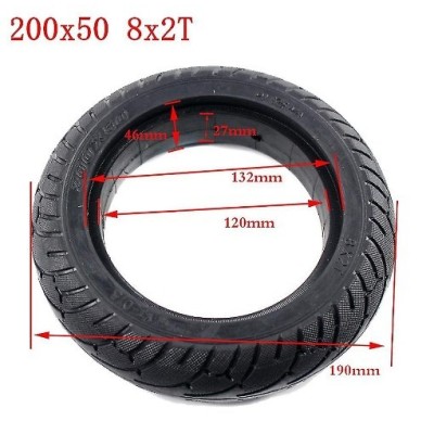Cauciuc plin antiexplozie trotineta electrica 8 inch (200 x 50) - ETWOW - 2 Cauciuc plin antiexplozie trotineta electrica 8 inch (200 x 50) - ETWOW - 2