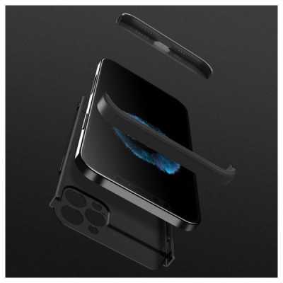 Husa pentru iPhone 13 Pro + Folie - GKK 360 - Black - 3