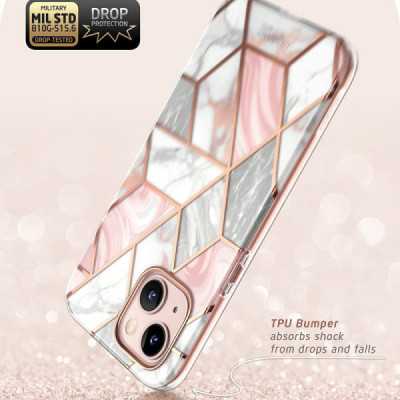 Husa pentru iPhone 13 - I-Blason Cosmo - Marble - 2