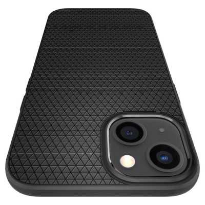 Husa pentru iPhone 13 - Spigen Liquid Air - Matte Black - 6