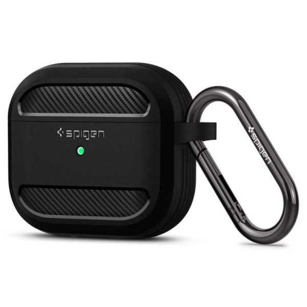 Husa pentru Apple AirPods 3 - Spigen Rugged Armor - negru