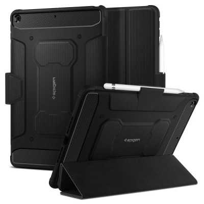 Husa pentru Apple iPad 10.2 (2021/2020/2019) - Spigen Rugged Armor Pro - Black - 1