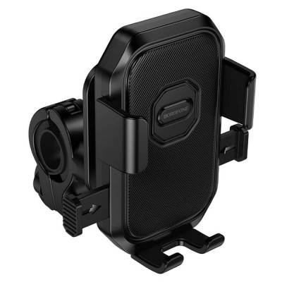 Suport Telefon pentru Bicicleta si Motocicleta, Rotatie 360°, 6 - 7" - Borofone Camino (BH141) - Black
