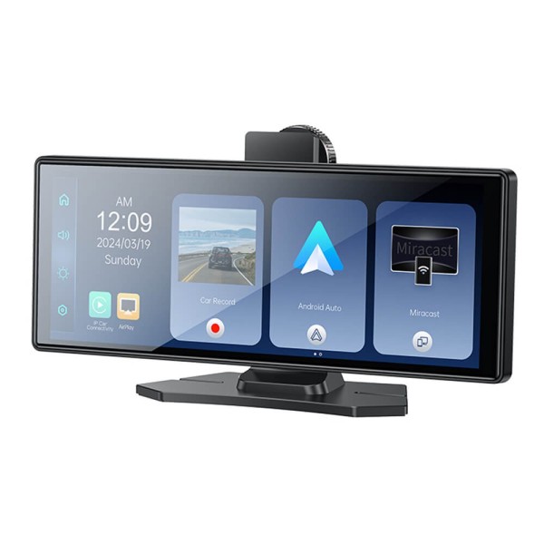 Camera pentru Masina cu Ecran 10.26", Plug&Play, CarPlay, Android Auto, AirPlay - Yesido (KM19) - Black