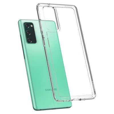 Husa pentru Samsung Galaxy S20 FE 4G / S20 FE 5G - Spigen Ultra Hybrid - Crystal Clear - 4