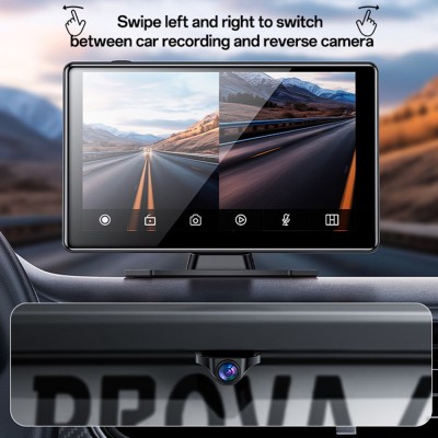 Camera pentru Masina cu Ecran 9", Plug&Play, CarPlay, Android Auto, AirPlay - Yesido (KM18) - Black