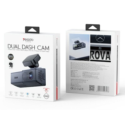 Camera auto cu ecran de 1.47inch, 1080P Yesido KM22, negru