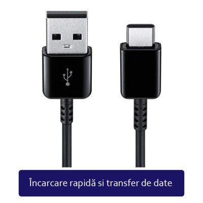 Cablu de date Samsung USB Type-C, 1.5m, bulk, EP-DW700CBE - 3 Cablu de date Samsung USB Type-C, 1.5m, bulk, EP-DW700CBE - 3