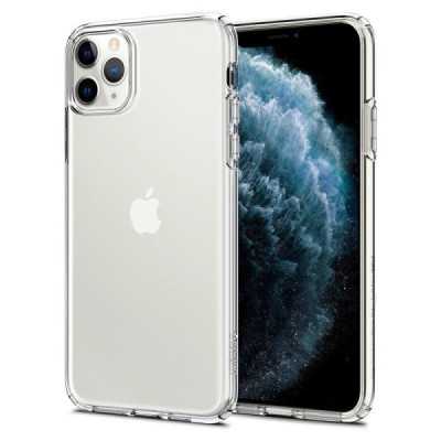 Husa pentru iPhone 11 Pro - Spigen Liquid Crystal - Clear - 1