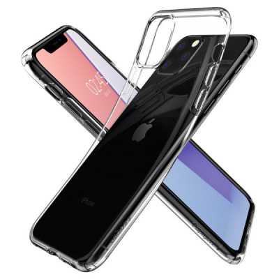 Husa pentru iPhone 11 Pro - Spigen Liquid Crystal - Clear - 5