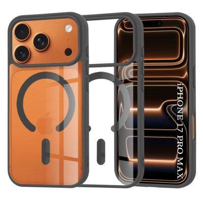 Husa iPhone 17 Pro Max Techsuit MagSafe Pro, negru