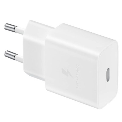 Incarcator Samsung tip C + cablu Type-C 15W, alb, EP-T1510XWEGEU, blister - 4 Incarcator Samsung tip C + cablu Type-C 15W, alb, EP-T1510XWEGEU, blister - 4