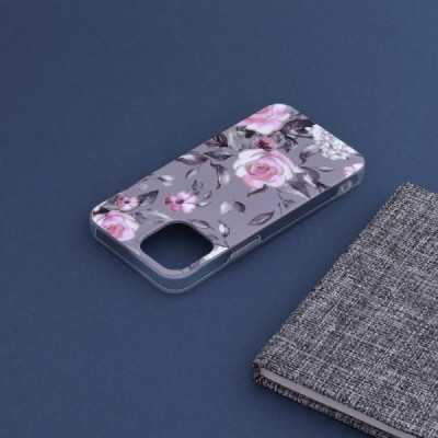 Husa pentru iPhone 13 mini - Techsuit Marble Series - Bloom of Ruth Gray - 5