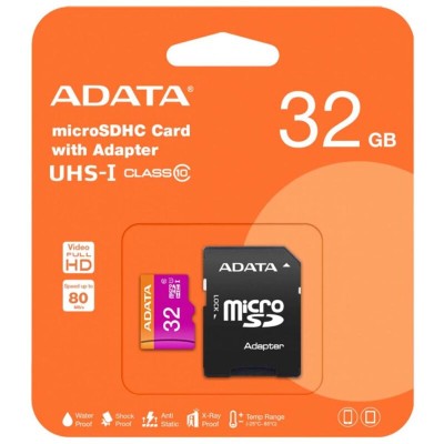 Card memorie 32GB Micro SDHC Adata, AUSDH32GUICL10-RA1 - 2 Card memorie 32GB Micro SDHC Adata, AUSDH32GUICL10-RA1 - 2