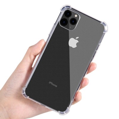 Husa iPhone 15 Pro Techsuit Shockproof Clear Silicone, transparenta - 1
