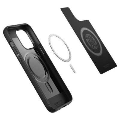 Husa pentru iPhone 14 Pro Max - Spigen Mag Armor - Matte Black - 4