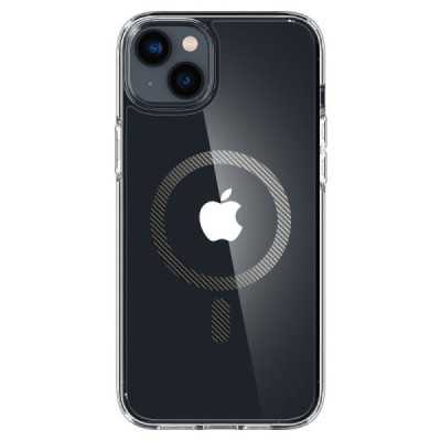 Husa pentru iPhone 14 - Spigen Ultra Hybrid MagSafe - Carbon Fiber - 3