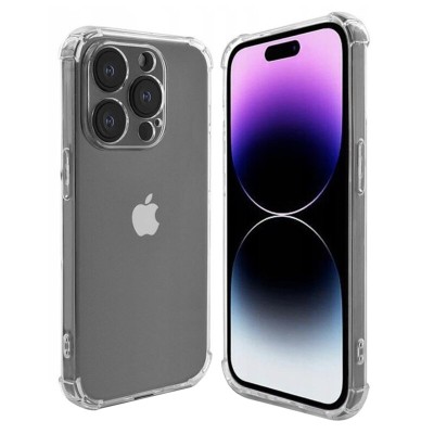 Husa iPhone 15 Pro Techsuit Shockproof Clear Silicone, transparenta - 4